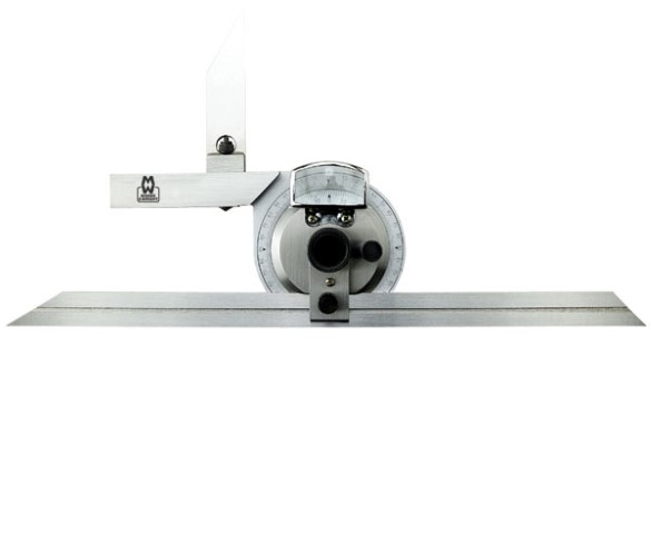 MOORE & WRIGHT BEVEL PROTRACTOR UNIVERSAL 